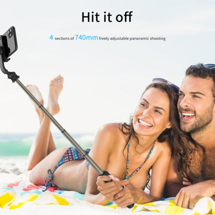 Q03 Bluetooth Remote Control Tripod Selfie Stick Phone Holder, Q03 (White), Q03 (Black)