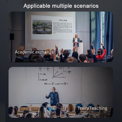 ASiNG  WM03 2.4G Wireless Microphone Headset Microphone Bluetooth Speaker Kit, WM03 Black, WM03 White