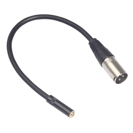TC227K17-03 3.5mm Female to XLR Male Audio Cable, Length: 0.3m, 3.5mm Female to XLR Male