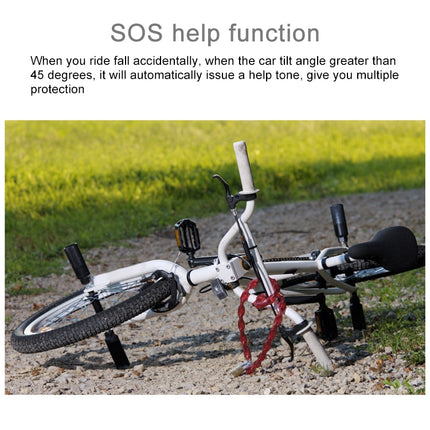 KS-SF22R IP55 Waterproof Wireless 113dB Vibration Burglar Sensor Alarm with Remote Control for Vehicle / Bicycle / Electric Bicycle, KS-SF22R