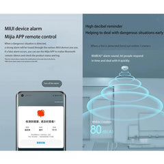 Original Xiaomi Honeywell Smart Fire Alarm Smoke Detector Alarm, Work with Xiaomi Multimode Smart Home Gateway 2 (CA1001) Mihome APP Control, APP Control
