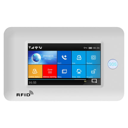 PG-106-GSM GSM/GPRS + WiFi Intelligent Alarm System with Touch Screen & RFID Function, PG-106-GSM