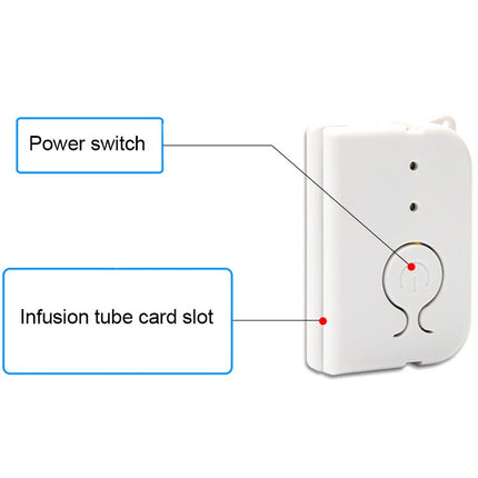 Infusion Reminder Alarm Sensor Monitor Hospital Security Nurse Patients Injection Safety Care Tool, HH-SY101