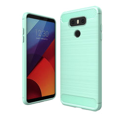 For LG G6 Brushed Carbon Fiber Texture Shockproof TPU Protective Cover Case, For LG G6, LG G6, For G6