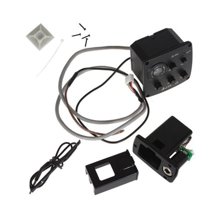 JOYO JE-303 Guitar Pickup 3-Band EQ Preamp Tuner Pickup Equalizer with Tuning Function, JE-303