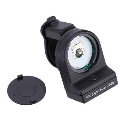 JOYO JT-306 Mini Digital LCD Clip-on Tuner for Acoustic Electric Guitar Bass Violin Ukulele, JT-306