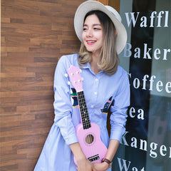 HM100 21 inch Basswood Ukulele Children Musical Enlightenment Instrument