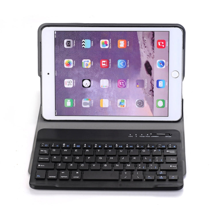 A03 for iPad mini 3 / 2 / 1 Universal Ultra-thin ABS Horizontal Flip Tablet Case + Bluetooth Keyboard