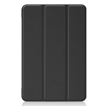 Custer Texture Horizontal Flip Smart PU Leather Case for iPad Mini 4 / Mini 5, with Sleep / Wake-up Function & Three-folding Holder, For iPad Mini 4 / Mini 5
