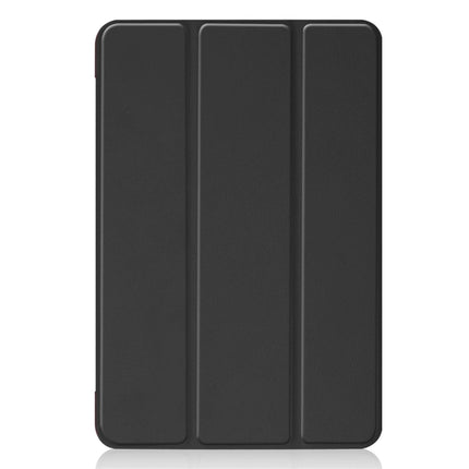 Custer Texture Horizontal Flip Smart PU Leather Case for iPad Mini 4 / Mini 5, with Sleep / Wake-up Function & Three-folding Holder