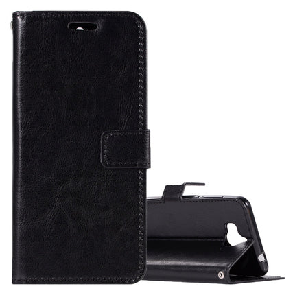 For Huawei  Y5 (2017) Crazy Horse Texture Horizontal Flip Leather Case with Holder & Card Slots & Wallet & Photo Frame