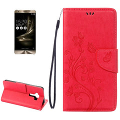 For Asus ZenFone 3 / ZE552KL Pressed Flowers Pattern Leather Case with Holder & Card Slots & Wallet, For ZenFone 3 ZE552KL