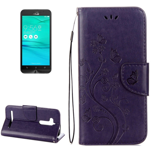 Pressed Flowers Pattern Horizontal Flip Leather Case with Holder & Card Slots & Wallet for For ASUS Zenfone Go ZB500KL, For Zenfone Go ZB500KL