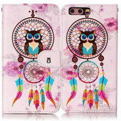 For Huawei  P10 Gloss Oil Embossed Flower Elephant Pattern Horizontal Flip Leather Case with Holder & Card Slots & Wallet & Photo Frame, For Huawei P10, For P10