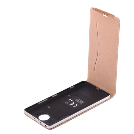 Vertical Flip Genuine Leather Case + QI Wireless Standard Charging Back Cover For Microsoft Lumia 950 XL