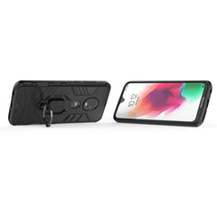 PC + TPU Shockproof Protective Case for Motorola Moto G7, with Magnetic Ring Holder, For Motorola Moto G7