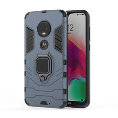 PC + TPU Shockproof Protective Case for Motorola Moto G7, with Magnetic Ring Holder, For Motorola Moto G7