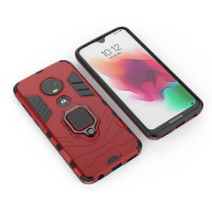 PC + TPU Shockproof Protective Case for Motorola Moto G7, with Magnetic Ring Holder, For Motorola Moto G7