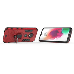 PC + TPU Shockproof Protective Case for Motorola Moto G7, with Magnetic Ring Holder, For Motorola Moto G7
