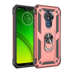 Armor Shockproof TPU + PC Protective Case for Motorola Moto G7 Power, with 360 Degree Rotation Holder, For Motorola Moto G7 Power