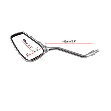 MB-MR011 Motorcycle Modified Universal ABS Skeleton Hand Rear View Mirror Set, Universal Skeleton Hand