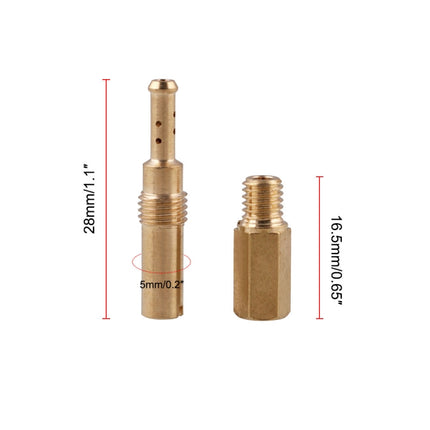 MB-FP002 20 PCS Motorcycle Modified Universal Carburetor Injector Set, MB-FP002