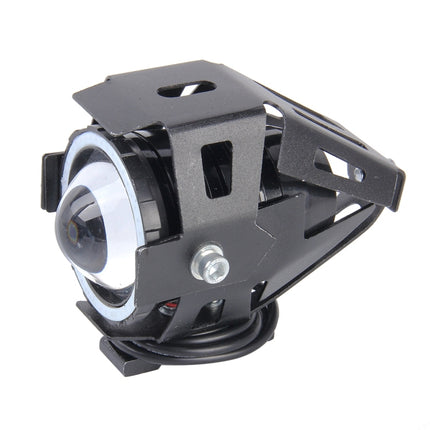 U7 10W 1000LM CREE LED Life Waterproof Headlamp Light with Angel Eyes Light for Motorcycle / SUV, DC 12V, U7 10W 1000LM Red Light, U7 10W 1000LM Blue Light