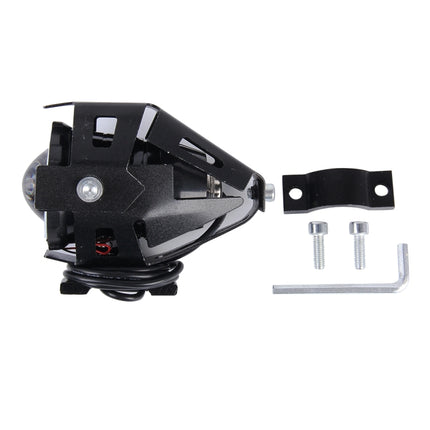 U7 10W 1000LM CREE LED Life Waterproof Headlamp Light with Angel Eyes Light for Motorcycle / SUV, DC 12V, U7 10W 1000LM Red Light, U7 10W 1000LM Blue Light