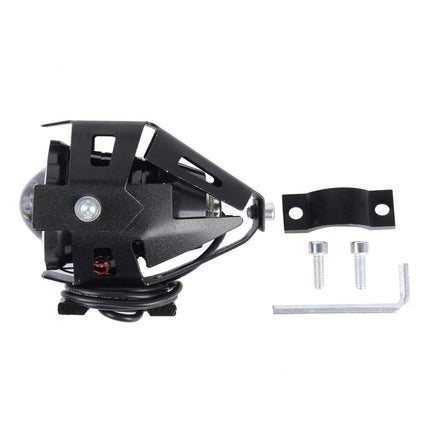 U7 10W 1000LM CREE LED Life Waterproof Headlamp Light with Angel Eyes Light for Motorcycle / SUV, DC 12V, U7 10W 1000LM Red Light, U7 10W 1000LM Blue Light