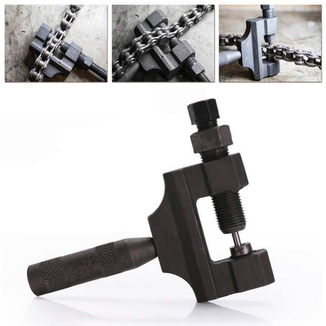 Motorcycle / Bicycle Chain Remover 420-530 Interchangeable Handle Card Type Chain Removal Tool