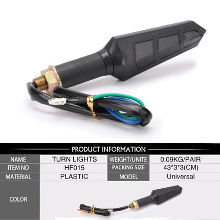 Speedpark Motorcycle Turn Signal Light 6 LEDs Signal Light, HF015