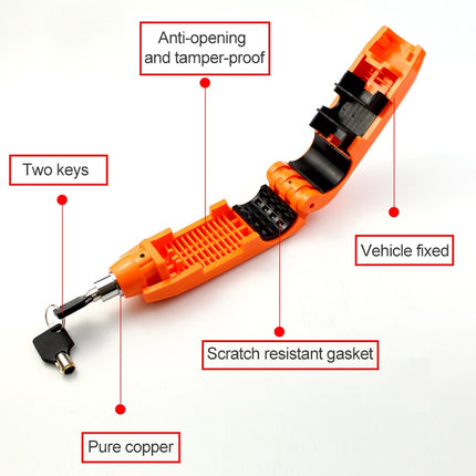 Motorcycle Electric Car Aluminum AlloyThrottle Anti-theft Brake Lock