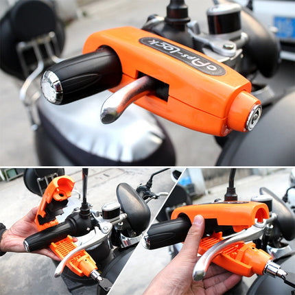 Motorcycle Electric Car Aluminum AlloyThrottle Anti-theft Brake Lock