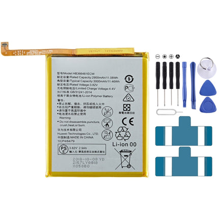 3000mAh Li-Polymer Battery Replacement for Huawei P20 Lite / P10 Lite / Nova 3e / Honor 9 Lite / Honor 9i, For Huawei P20 Lite