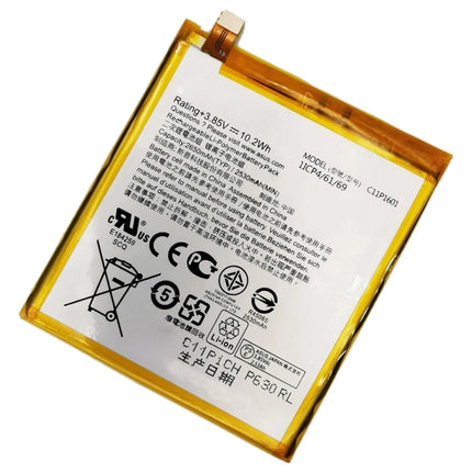 Original 2650mAh C11P1601 Li-Polymer Battery for ASUS Zenfone 3 ZE520KL, For ASUS Zenfone 3 ZE520KL