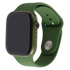 For Apple Watch Series 7 45mm Black Screen / Green