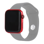 For Apple Watch Series 6 40mm Black Screen No Watchband / Red