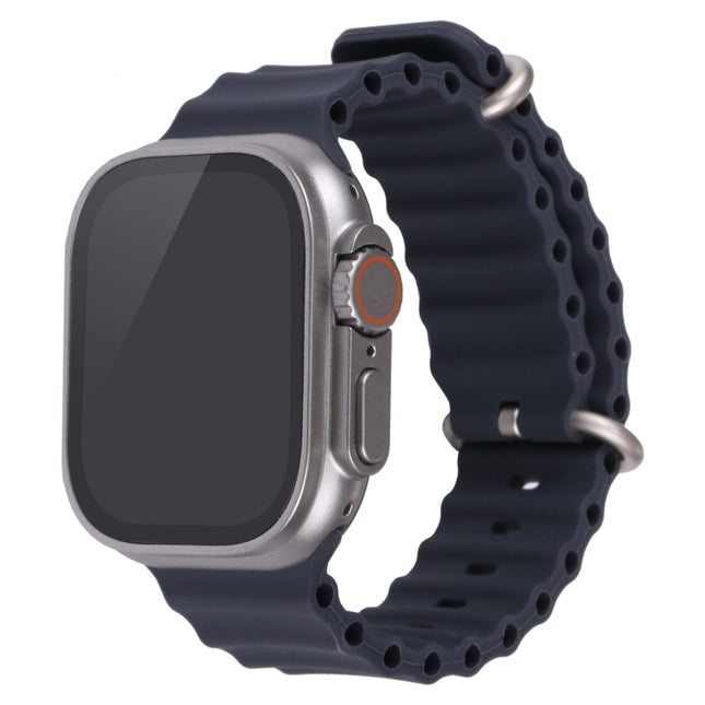 For Apple Watch Ultra 49mm Black Screen Non-Working Fake Dummy Display Model, 49mm Black Screen (Dark Blue), 49mm Black Screen (White), 49mm Black Screen (Yellow)