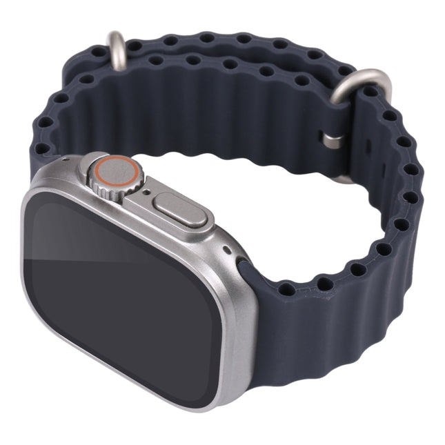 For Apple Watch Ultra 49mm Black Screen Non-Working Fake Dummy Display Model, 49mm Black Screen (Dark Blue), 49mm Black Screen (White), 49mm Black Screen (Yellow)