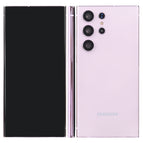 For Samsung Galaxy S23 Ultra 5G Black Screen / Purple