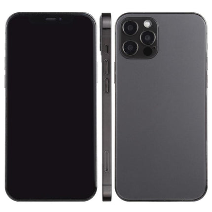 Black Screen Non-Working Fake Dummy Display Model for iPhone 12 Pro Max, Light Version, For iPhone 12 Pro Max Black Screen Light Version