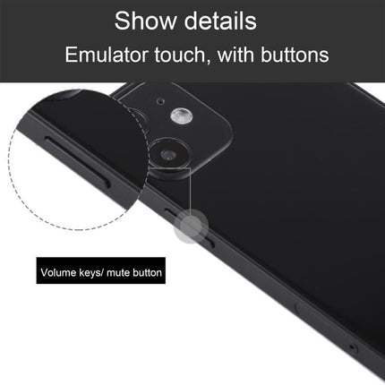 Black Screen Non-Working Fake Dummy Display Model for iPhone 12 mini (5.4 inch), Light Version, For iPhone 12 mini Black Screen Light Version
