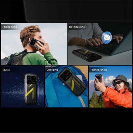 HOTWAV Hyper 7 Rugged Phone, 8GB+256GB, 10800mAh, 6.6 inch Android 14 MediaTek Dimensity 7050 5G, Network: 5G, OTG, NFC