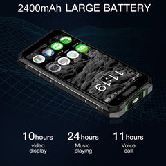 IP68 Waterproof Dustproof Shockproof, Face Identification, 3.5 inch Android 10.0 MTK6762 Octa Core up to 2.0GHz, Dual SIM, PTT Walkie Talkie, OTG, NFC, Network: 4G, 8GB+256GB