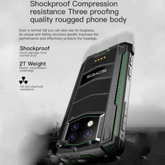 IP68 Waterproof Dustproof Shockproof, Face Identification, 3.5 inch Android 10.0 MTK6762 Octa Core up to 2.0GHz, Dual SIM, PTT Walkie Talkie, OTG, NFC, Network: 4G, 8GB+256GB