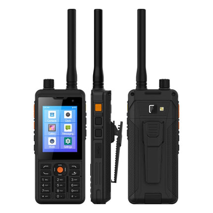 IP65 Waterproof Dustproof Shockproof, 5300mAh Battery, 2.8 inch Android 9.0 MTK6739 Quad Core up to 1.3GHz, Network: 4G, PTT, DMR, 1GB+8GB