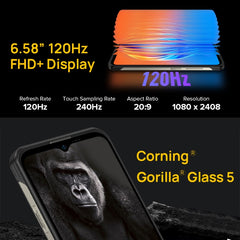 Dual Back Cameras, IP68/IP69K Waterproof Dustproof Shockproof, Side Fingerprint Identification, 6.58 inch Android 12 MediaTek Helio G99 MT6789 Octa Core up to 2.2GHz, Network: 4G, OTG, NFC, Global Version with Google Play, Armor 17 Pro