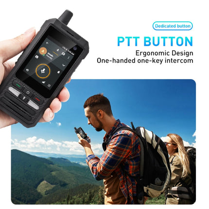 Waterproof Dustproof Shockproof, 5300mAh Battery, 2.4 inch Android 10 Spreadtrum SL8541E Quad Core up to 1.4GHz, Network: 4G, Dual SIM, PoC, SOS, F80S