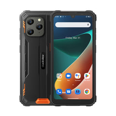 IP68/IP69K/MIL-STD-810H, Face Unlock, 6580mAh Battery, 6.1 inch Android 12 MTK6765 Helio P35 Octa Core up to 2.3GHz, Network: 4G, OTG, NFC, Dual SIM, BV5300 Pro, 4GB+64GB