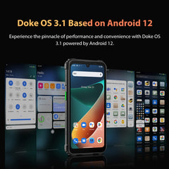 IP68/IP69K/MIL-STD-810H, Face Unlock, 6580mAh Battery, 6.1 inch Android 12 MTK6765 Helio P35 Octa Core up to 2.3GHz, Network: 4G, OTG, NFC, Dual SIM, BV5300 Pro, 4GB+64GB